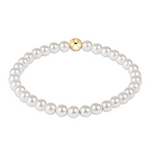 enewton Classic Pearl 5mm Bead Bracelet – freshwater pearl bracelet with 5mm beads, elegant and timeless. Available at Be Charmed.