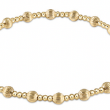 enewton - Dignity Sincerity Gold 4mm Bracelet available at Be Charmed