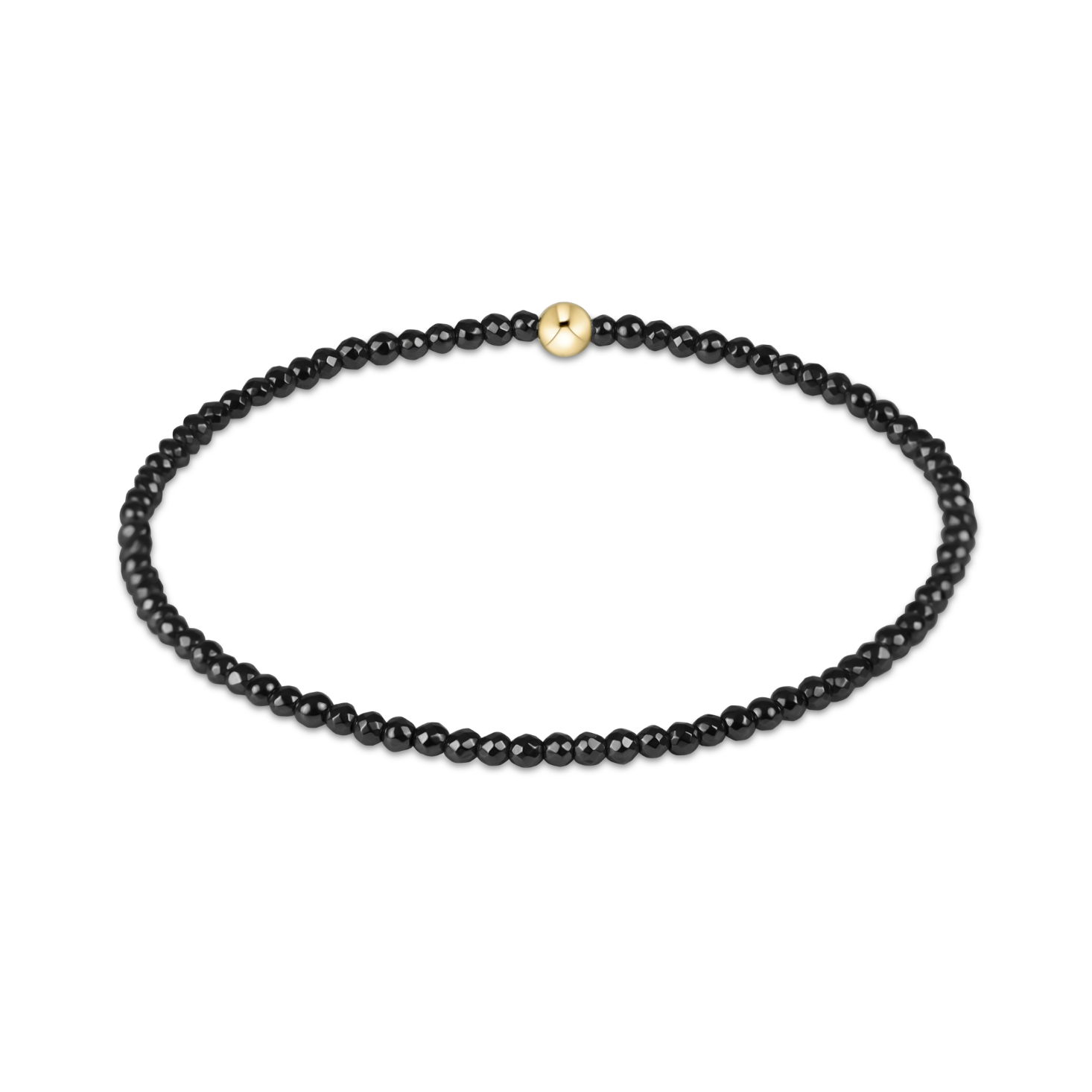 enewton Faceted Hematite 2mm Bead Bracelet – elegant faceted hematite bracelet for layering or gifting. Available at Be Charmed.
