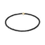 enewton Faceted Hematite 2mm Bead Bracelet – elegant faceted hematite bracelet for layering or gifting. Available at Be Charmed.
