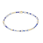 enewton Hope Unwritten Bracelet in Is A Smurf’s Butt Blue—fun beaded stacking bracelet. Available at Be Charmed