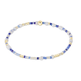 enewton Hope Unwritten Bracelet in Is A Smurf’s Butt Blue—fun beaded stacking bracelet. Available at Be Charmed
