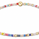 enewton Hope Unwritten Hot Mess Bracelet – colorful 2mm bead bracelet for stacking and gifting. Available at Be Charmed.