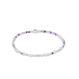 enewton Hope Unwritten Sterling Bracelet in With Sprinkles—colorful sterling beaded stacking bracelet. Available at Be Charmed