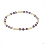 enewton - Amethyst Joy Gem 3mm Bracelet available at Be Charmed