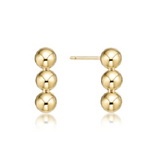 enewton Joy Stud gold 4mm ball stud earrings, available at Be Charmed.