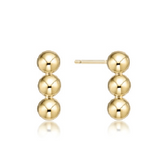 enewton Joy Stud gold 4mm ball stud earrings, available at Be Charmed.