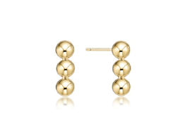 enewton Joy Stud gold 4mm ball stud earrings, available at Be Charmed.