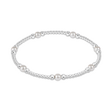 enewton Purpose Pearl 4mm Sterling Bracelet – freshwater pearl bracelet with sterling silver bead accents. Available at Be Charmed.