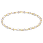 enewton 3 mm Sincerity Pearl Bracelet featuring delicate freshwater pearls and 14kt gold-filled beads, available at Be Charmed