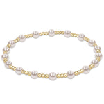 enewton 4 mm Sincerity Pearl Bracelet featuring delicate freshwater pearls and 14kt gold-filled beads, available at Be Charmed