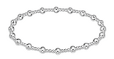 enewton Silver bracelet on a white background. Available at Be Charmed