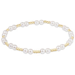 enewton 4 mm Together Pearl Bracelet featuring freshwater pearls and 14kt gold-filled beads, available at Be Charmed
