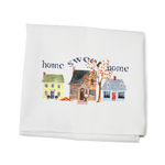 Tina Labadini Designs Tea Towel Fall Houses Home Sweet Home