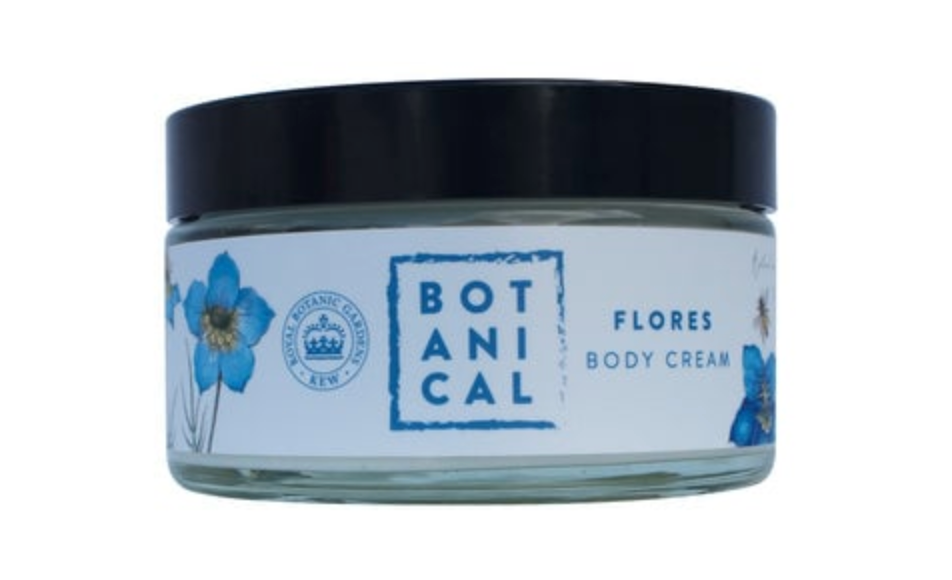 Fikkerts Flores moisturizing apothecary body cream available at Be Charmed.
