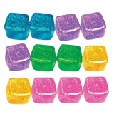 Colorful glittery fidget on a white background. Available at Be Charmed