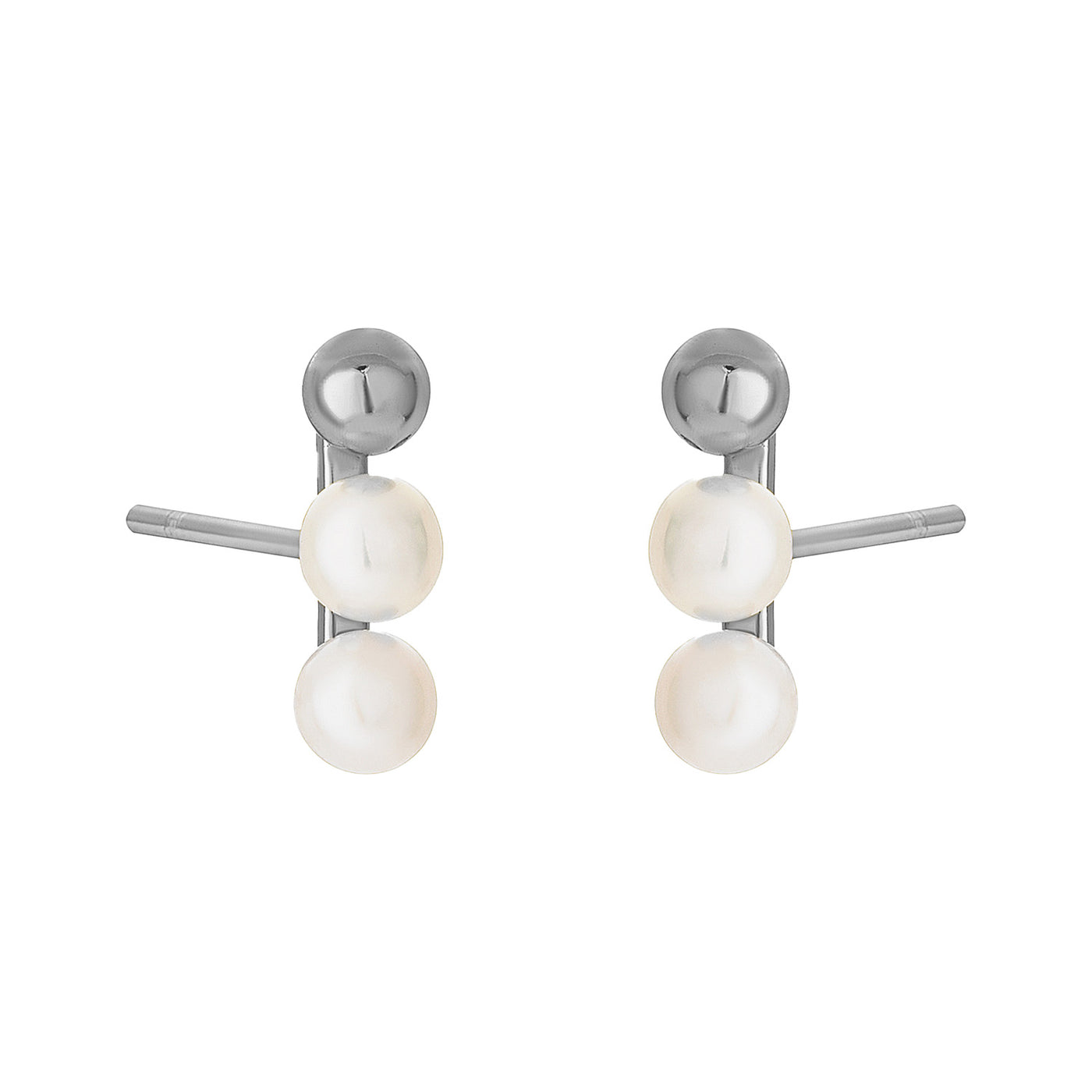 Silver FYB Chelsea Climber Studs sterling silver – Available at Be Charmed