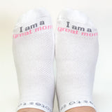 Notes To Self - I am a Great Mom Socks