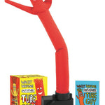 Hachette Wacky Waving Inflatable Tube Guy miniature figure with a colorful flailing design, available at Be Charmed