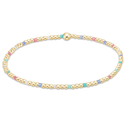 enewton Hot Mess Hope Sincerity Pattern 2mm Bead Bracelet 