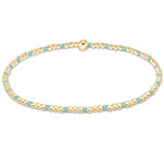 enewton Mint Hope Sincerity Pattern 2mm Bead Bracelet 