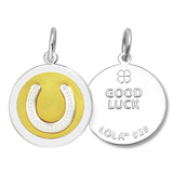 Lola Horseshoe Pendant Silver