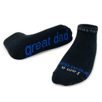 Notes To Self I am a Great Dad Socks Black