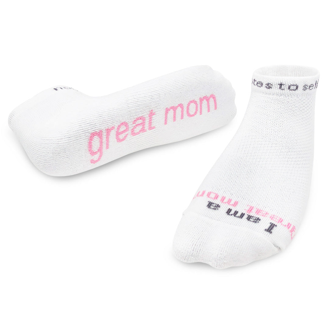 Notes To Self I am a Great Mom Socks