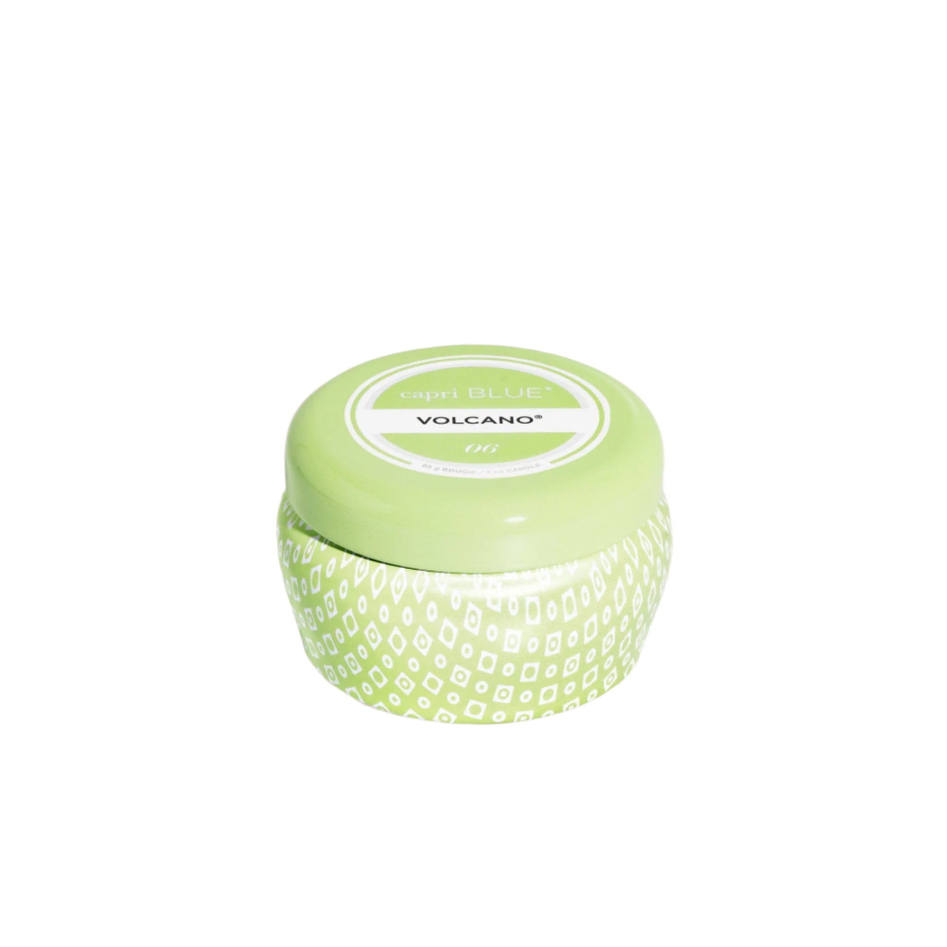 Capri Blue Volcano Signature Iced Matcha Printed Mini Tin