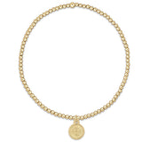 enewton Small Gold Disc Gold 2mm Bracelet Blessing 