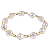 enewton Admire Gold 3mm Bracelet Pearl