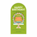 Jilzarah colorful bracelet and 'Happy Birthday' message on a white background