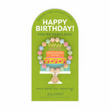 Jilzarah colorful bracelet and 'Happy Birthday' message on a white background
