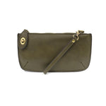 Joy Susan Dark Moss Mini Crossbody Wristlet Clutch