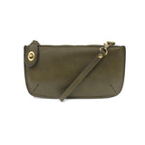 Joy Susan Dark Moss Mini Crossbody Wristlet Clutch