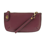 Joy Susan Plum Mini Crossbody Wristlet Clutch