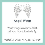 Lola angel wings fly product card Available at Be Charmed