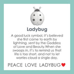 Lola Silver Ladybug Pendant 