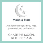 Product card for Lola Pendant Moon & Stars. Available at be Charmed