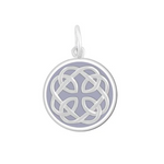 Lavender Lola Father & Daughter Silver Pendant featuring a sterling silver charm available at Be Charmed