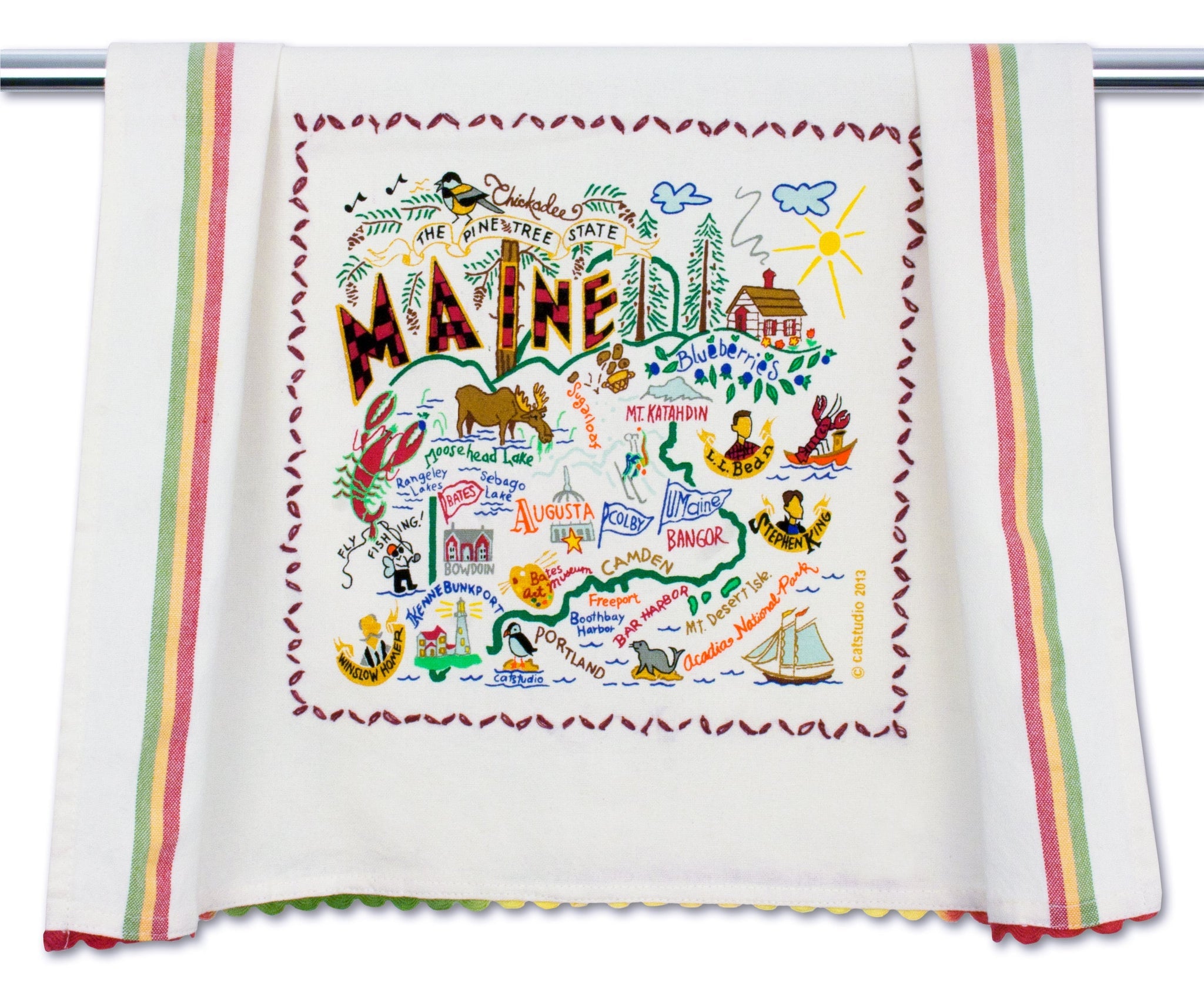 Catstudio Maine Dish Towel 