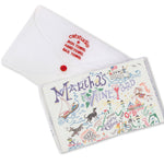 Catstudio Martha's Vineyard Dish Towel with packaging