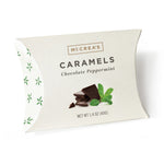 McCrea's Candies chocolate peppermint pillow box available at Be Charmed
