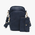 Jen & Co Navy Parker Crossbody