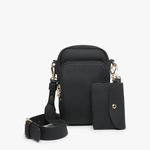 Jen & Co Black Parker Crossbody
