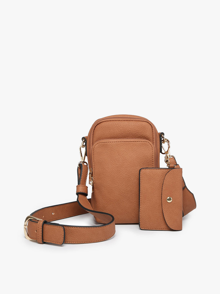Jen & Co Brown Parker Crossbody