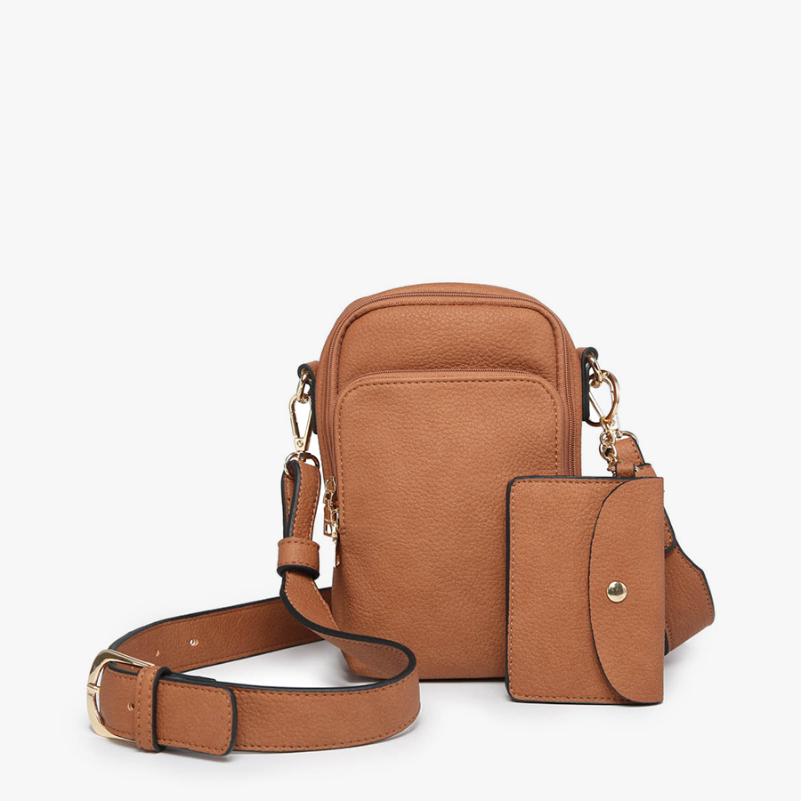 Jen & Co Brown Parker Crossbody