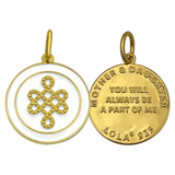 Lola Mother Daughter Gold Pendant