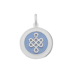Lola Lavender Mother & Daughter Pendant