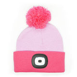 Youth LED Night Scope Beanie Pink